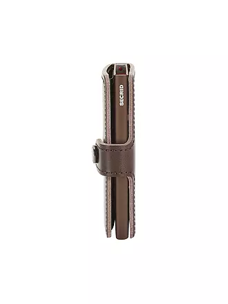 SECRID | Geldbörse PREMIUM MINIWALLET DUSK Dark Brown | 